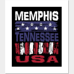 Memphis Tennessee USA T-Shirt Posters and Art